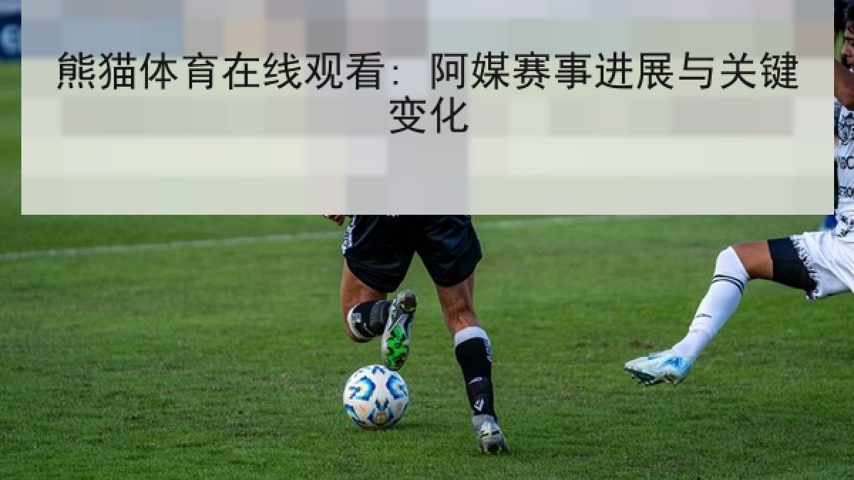 熊猫体育在线观看: 阿媒赛事进展与关键变化